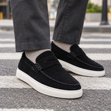 Ferraro-Monza Suede Slip Sneakers - Black