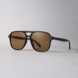 Oriana Aviator Sunglasses - Brown