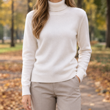 Ancelin-Claire Wool Sweater - White