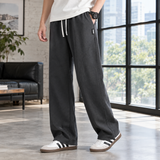 Gareth-York Wide-Leg Pants - Gray