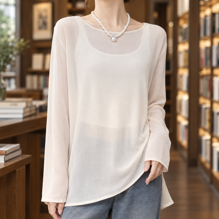 Capucine Sheer Top