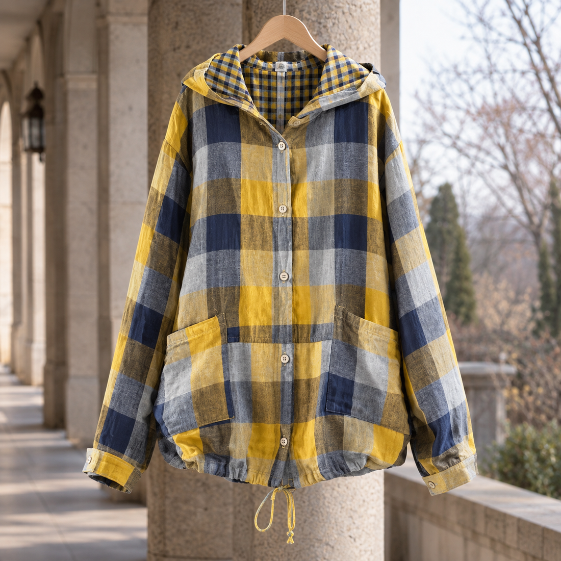 Sterling-Wren Plaid Jacket - No