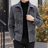 Sigmund Patterned Jacket - Light Gray