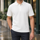 Armel-Lane Relaxed Polo - Soft White