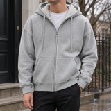 Jules-Hayes Zip Hoodie - Gray
