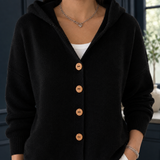 Hazel-Sage Hooded Cardigan - Lead Product Detail