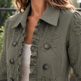Valentina-Eve Tonal Floral Jacket - Lead Product Detail
