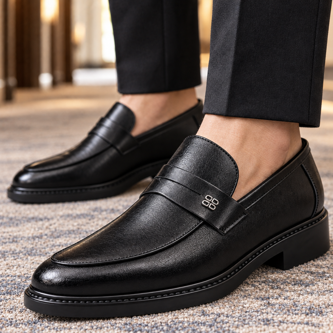 Todaro Leather Loafers - Lead Product Detail