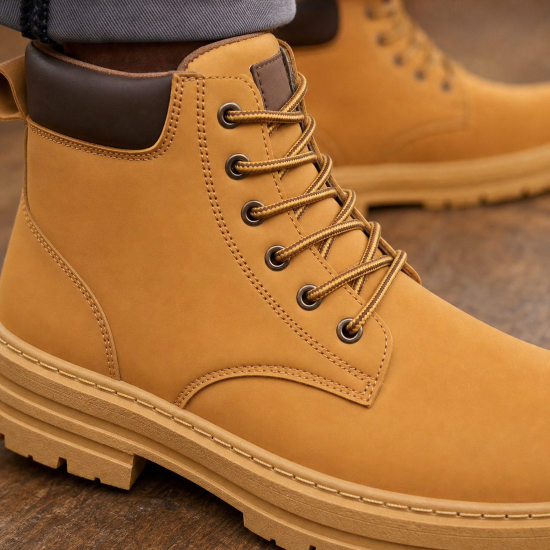 Melfi Lace-Up Boots - Lead Product Detail