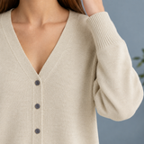 Diantha-Grace V Neck Cardigan - Lead Product Detail