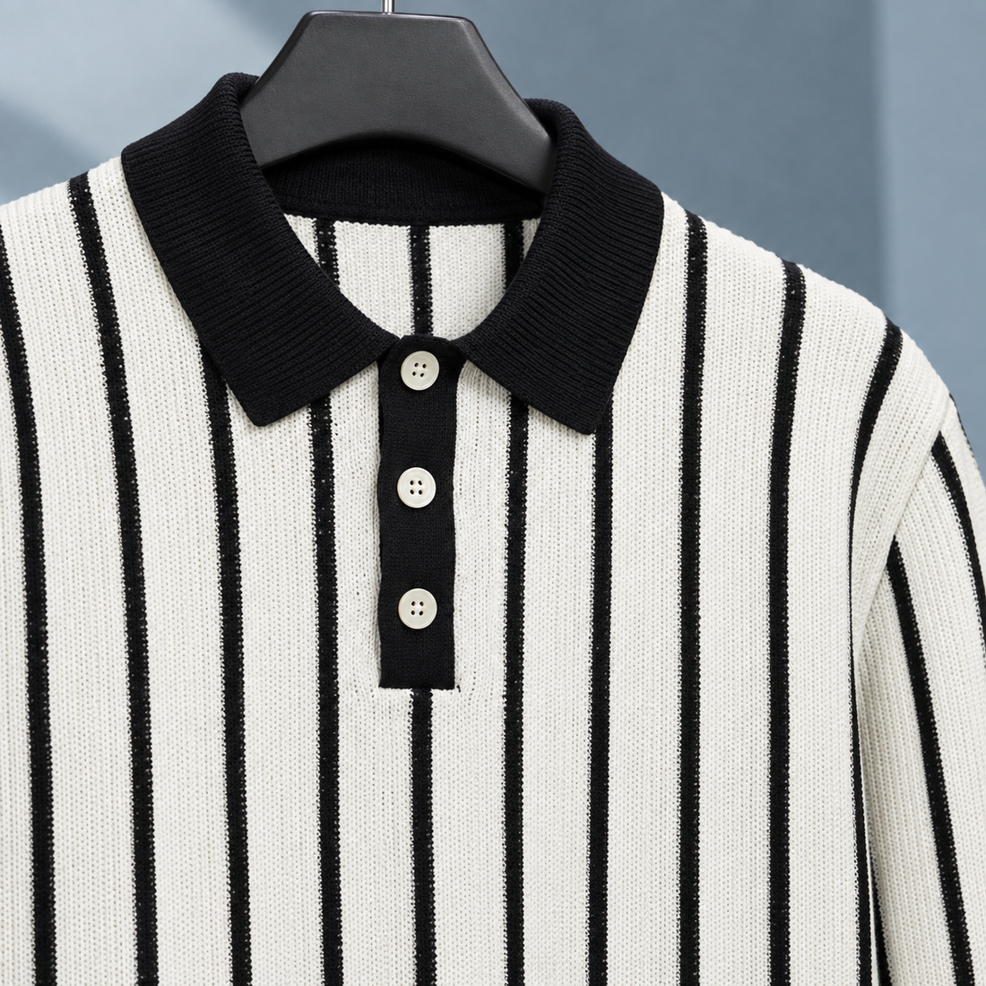 Ross-Rhys Striped Sweater - Lead Product Detail