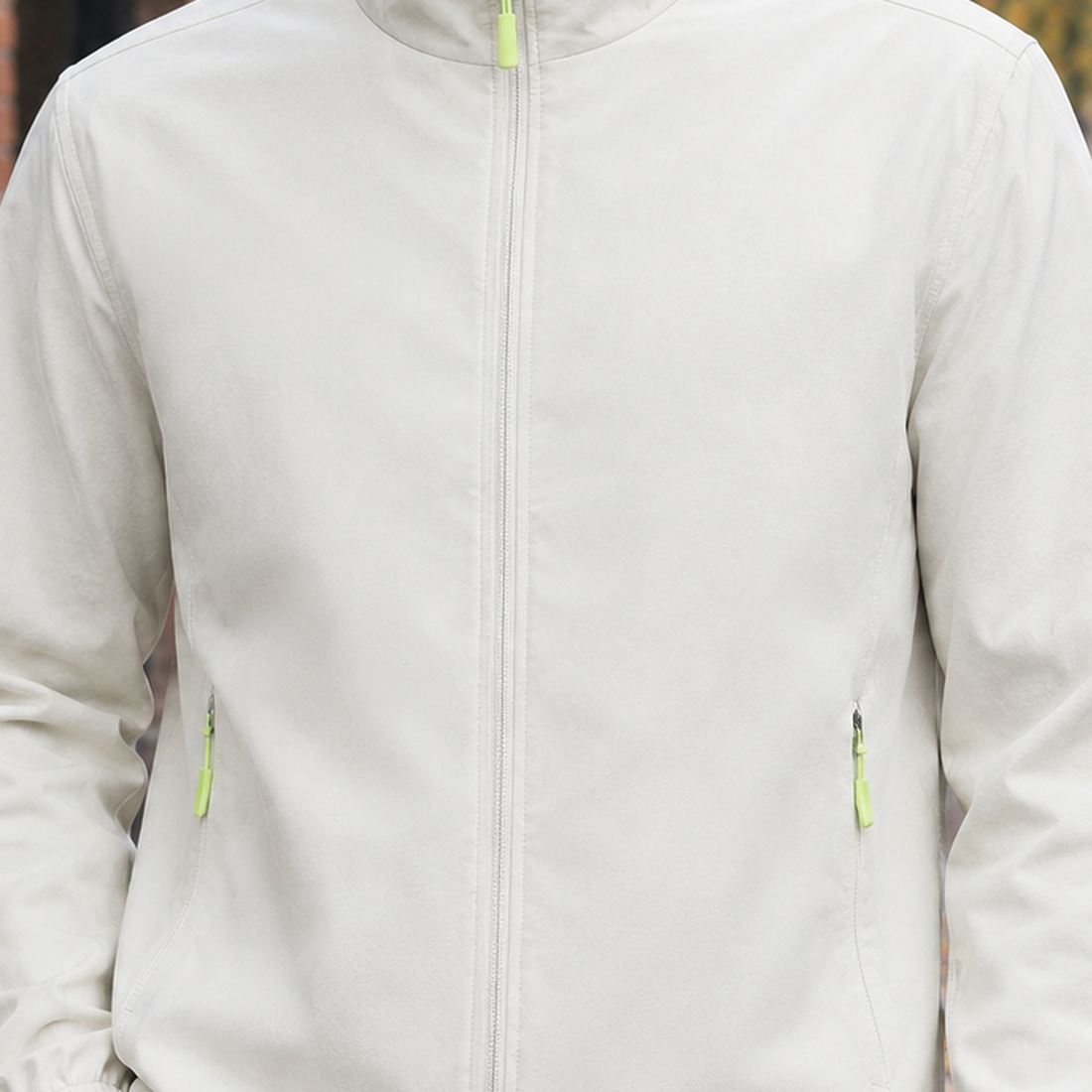 Herbert-Stone Stand Collar Jacket - Lead Product Detail