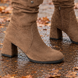 Lodovici-Vita Foldover Boots - Lead Product Detail