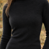 Tatiana-Sage Wool Turtleneck - Lead Product Detail