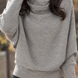 Solange-Grace Cowl Neck Sweater - Lead Product Detail