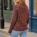 Imogen Marled Sweater - Lead Alternate View