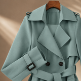 Camille-Pearl Belted Overcoat - Lead Product Detail