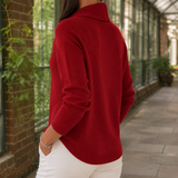 Chiara-Mae Cowl Neck Sweater - Lead Alternate View