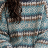 Diana-Eve Jacquard Sweater - Lead Product Detail