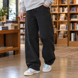 Caius-Grant Wide Leg Jeans - Lead Product Detail