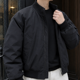 Vaughn-Wren Quilted Bomber Jacket - Lead Product Detail