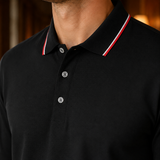 Esteban Tipped Collar Polo - Lead Product Detail