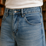 Silvain Washed Jeans - Lead Product Detail