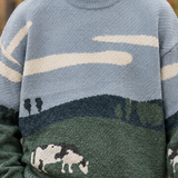 Egon-Wade Landscape Sweater - Lead Product Detail