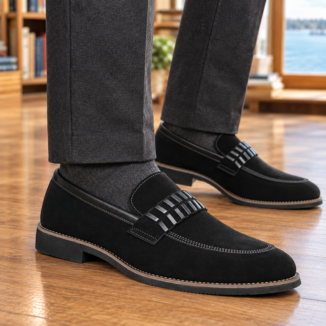 Taranto Suede Loafers - Lead Product Detail