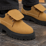 Montalto-Capri Suede Derby Shoes - Lead Product Detail