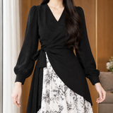 Nadia-Belle Asymmetric Dress - Lead Product Detail