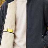 Oswin-Stone Fleece-Lined Jacket - Lead Product Detail