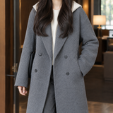 Aubrey-June Wool Coat - Lead Product Detail