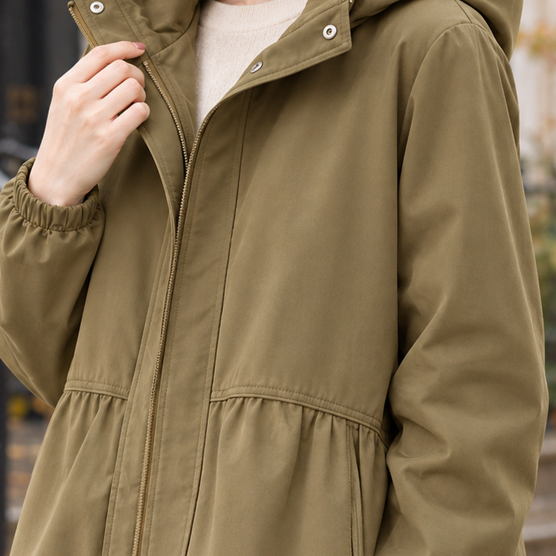 Tallulah-Elise Hooded Jacket - Lead Product Detail