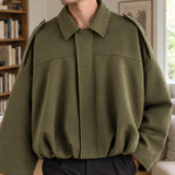 Owen Suede Jacket - Lead Product Detail