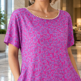 Stephanie Leopard Maxi Dress - Lead Product Detail