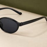 Lothaire Oval Sunglasses - Lead Product Detail