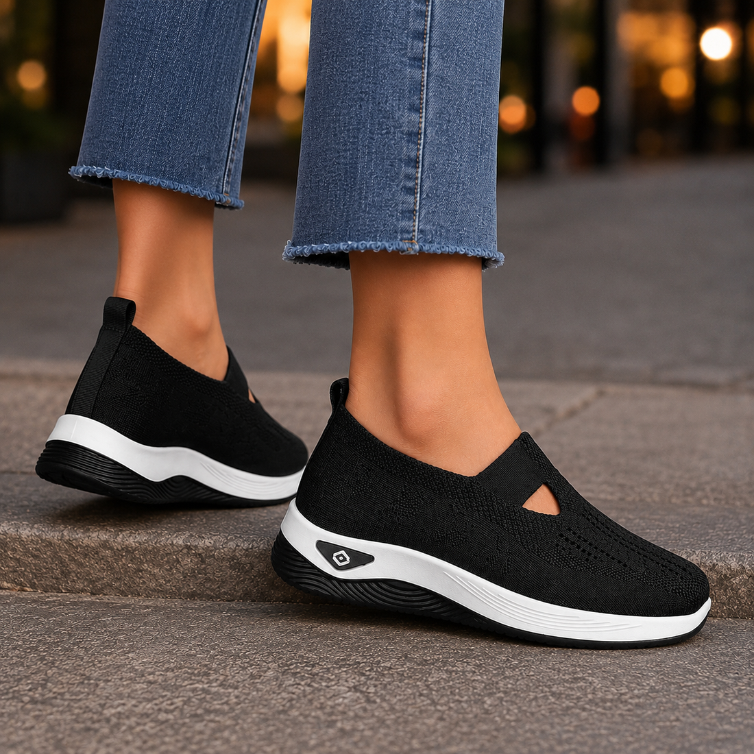 Paoletti Slip-On Sneakers - Lead Alternate View