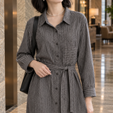 Harriet-Louise Belted Shirt Dress - Lead Product Detail