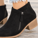 Lucchesi Suede Ankle Boots - Lead Product Detail