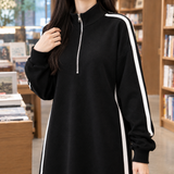 Cora-Elise Side Stripe Dress - Lead Product Detail