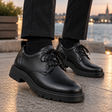 Molinari Platform Derby Shoes - Lead Product Detail