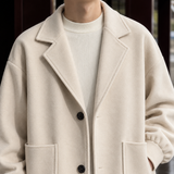 Neil-Grey Oversized Jacket - Lead Product Detail