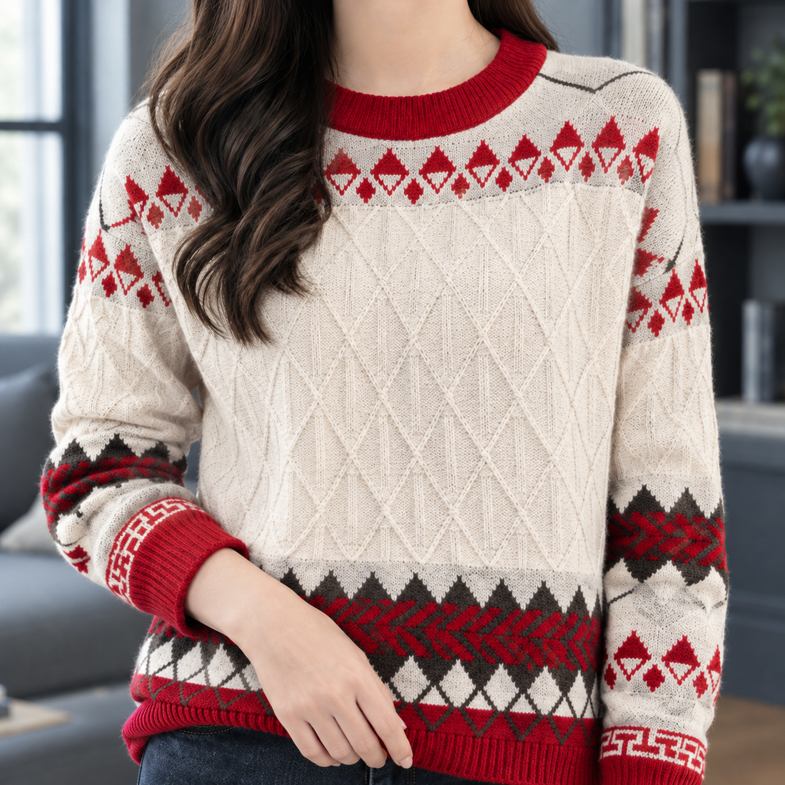 Octavia-Lane Cashmere Sweater - Lead Product Detail