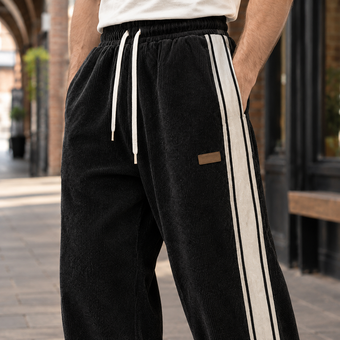 Pierrick-Rhys Wide Leg Pants - Lead Product Detail
