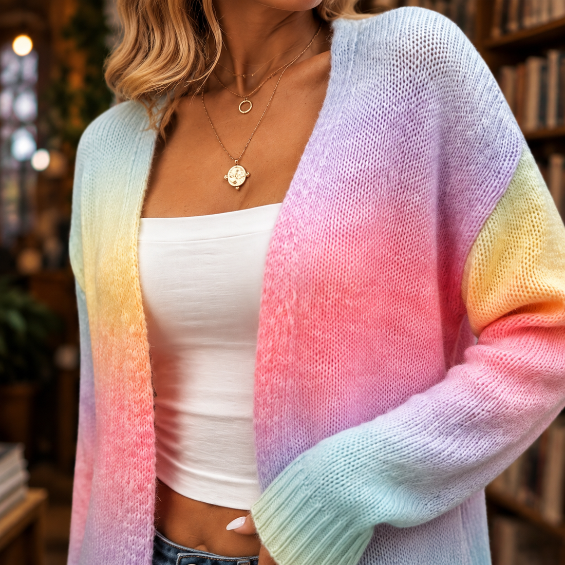 Isabella-Faye Ombre Cardigan - Lead Product Detail