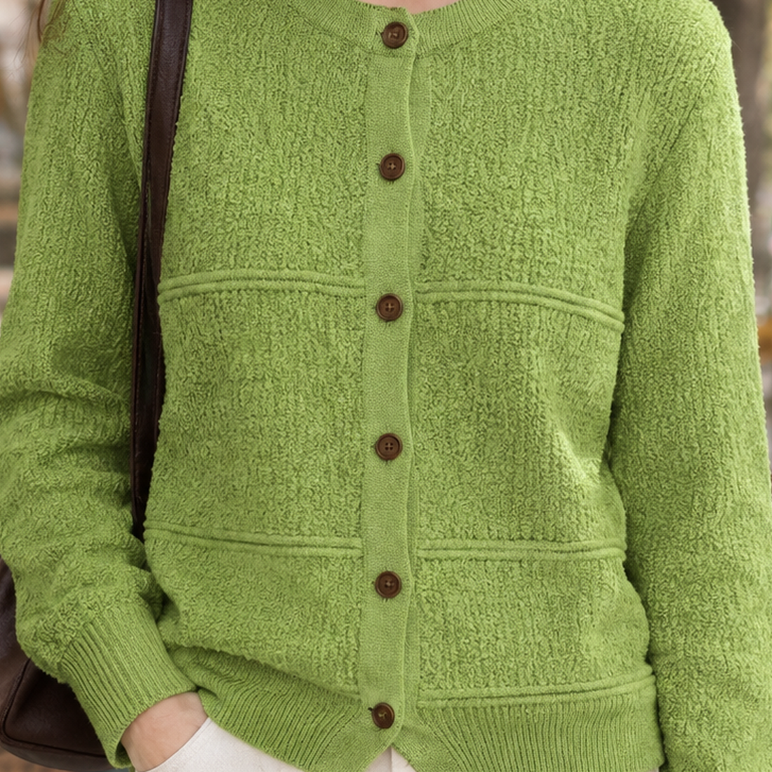 Ninon-Hope Textured Cardigan - Lead Product Detail