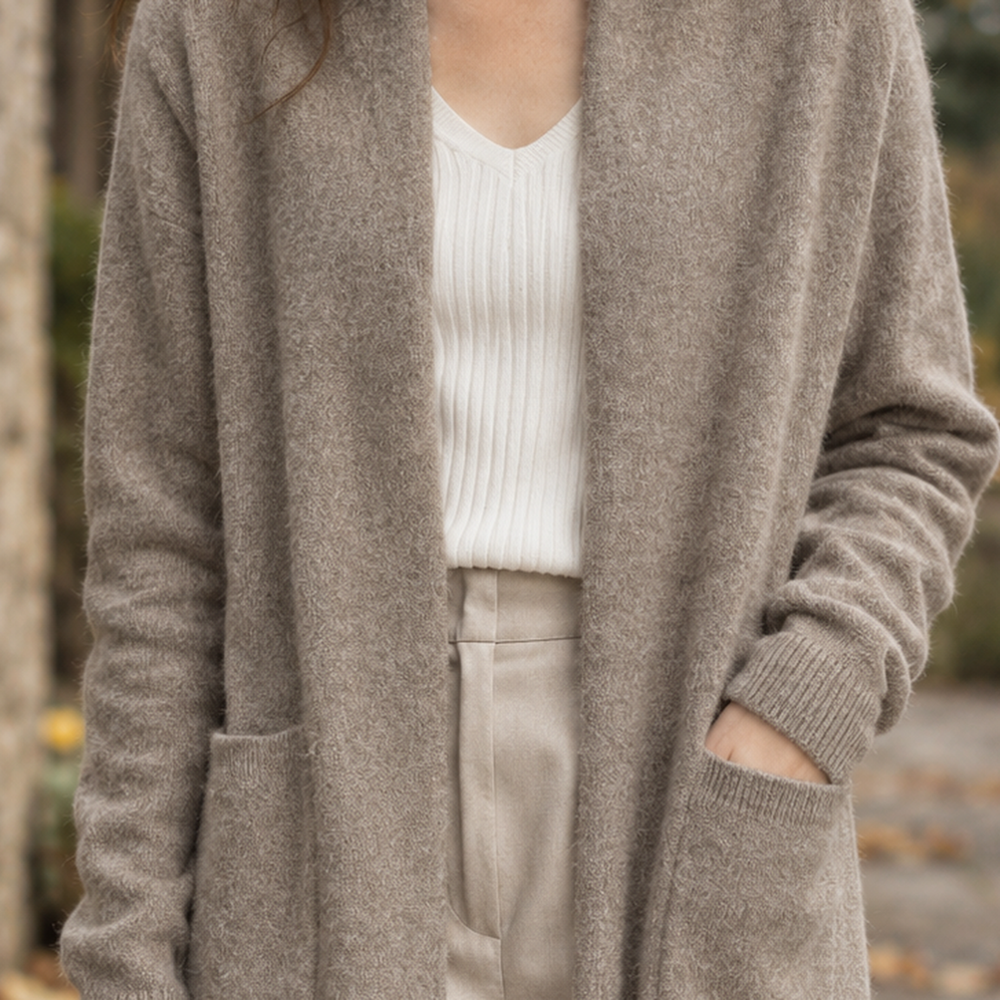 Brigitta-Eve Longline Cardigan - Lead Product Detail