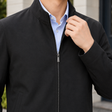 Aldous Silk Jacket - Lead Product Detail