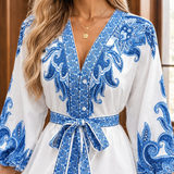 Tara Paisley Mini Dress - Lead Product Detail